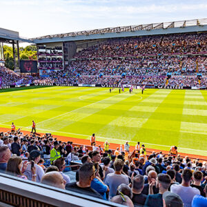 Aston Villa Vs Fulham - Doug Ellis Box