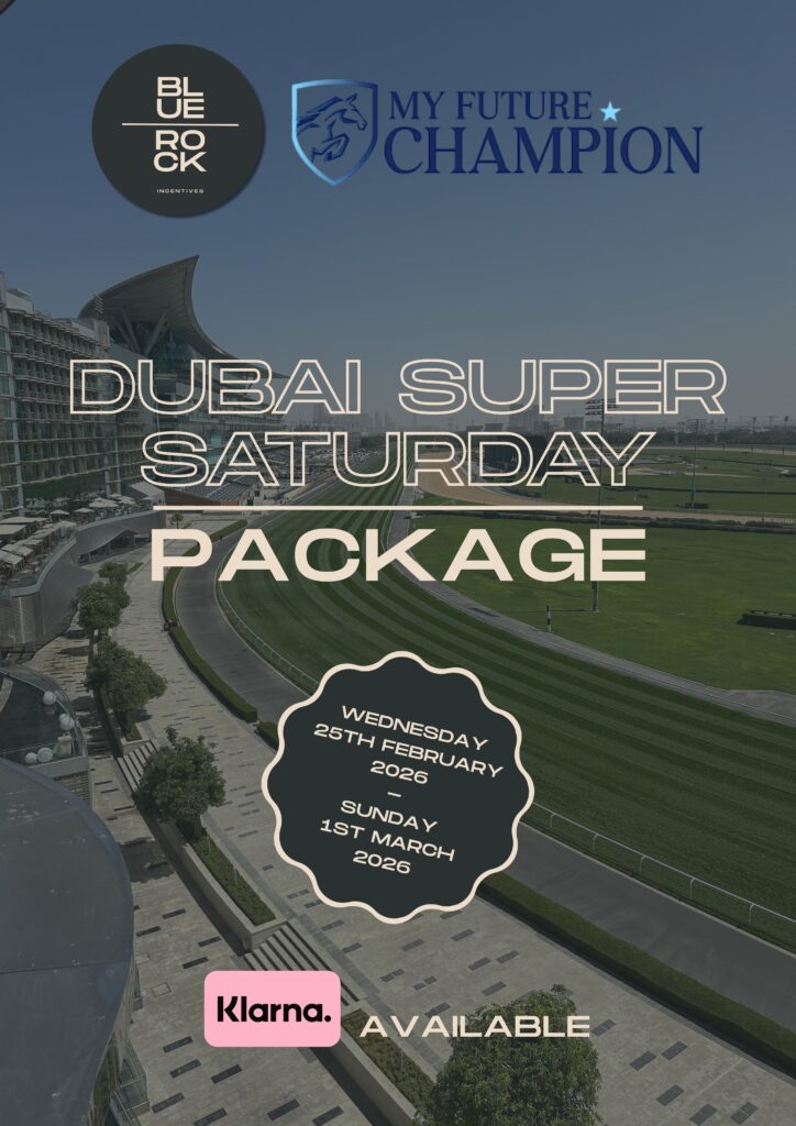 Dubai Super Saturday Package in Collaboration with My Future Champion Racing – Grosvenor package
